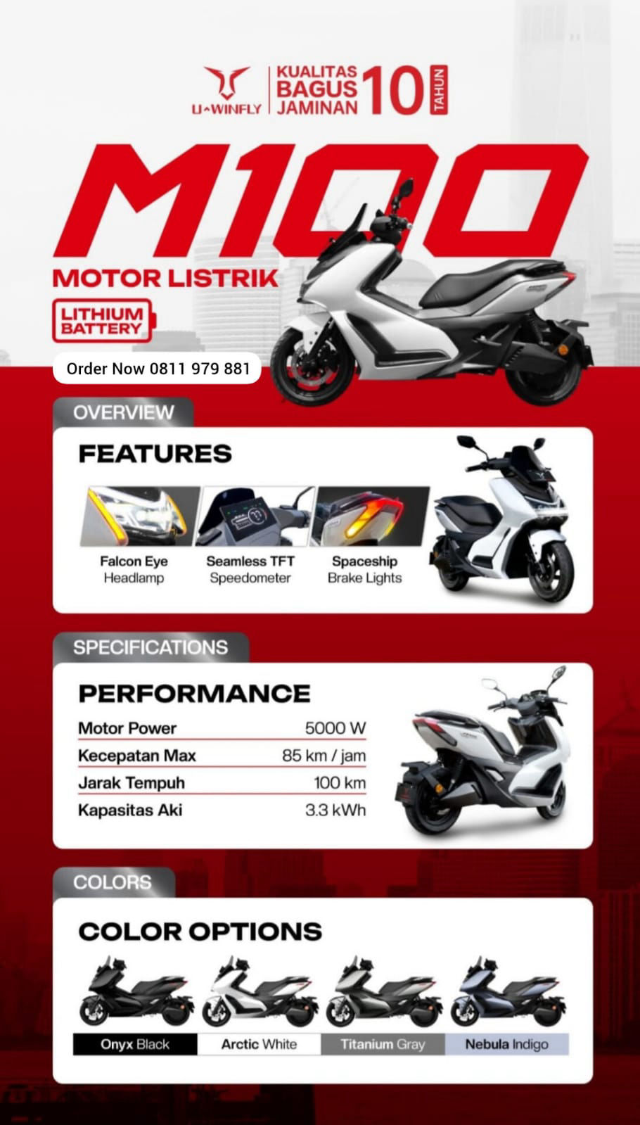 Uwinfly M100 Produk Terbaru 2025